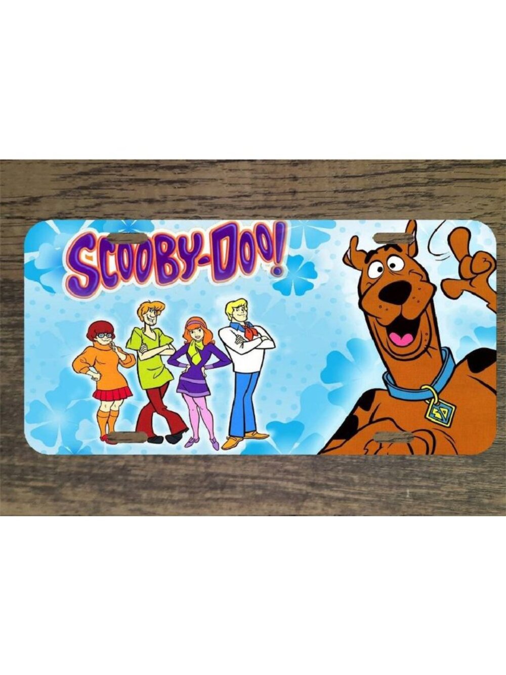 Scooby Doo Classic Cartoon 6x12 Custom Mountable Novelty License Plate #2